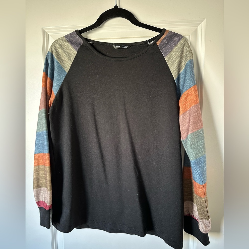 Long sleeve, small fitted size Medium (us size 6) from SHEIN